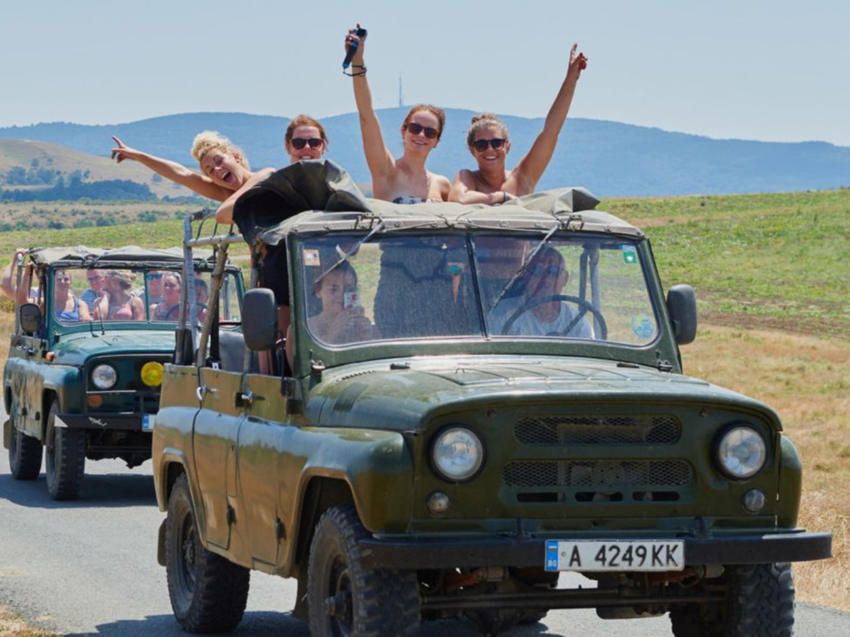 4:3 wycieczka fakultatywna bułgaria jeep
